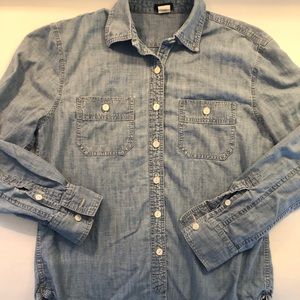 J.crew Chambray button down